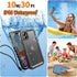 Cozycase Waterproof iPhone 11 Case - Built-in Screen Protector, Full-Body Rugged Bumper, Shockproof and Dustproof