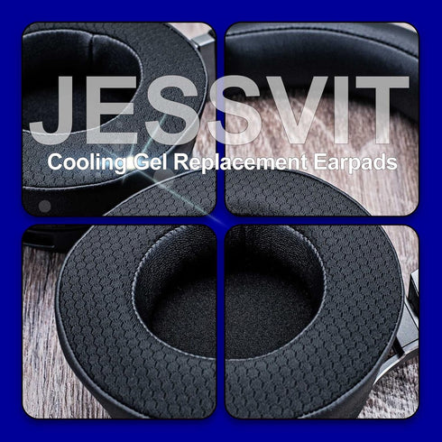 JESSVIT Virtuoso XT Ear Pads Replacement – Cooling Gel, Softer Memory Foam, Added Thickness, Extra Durability for