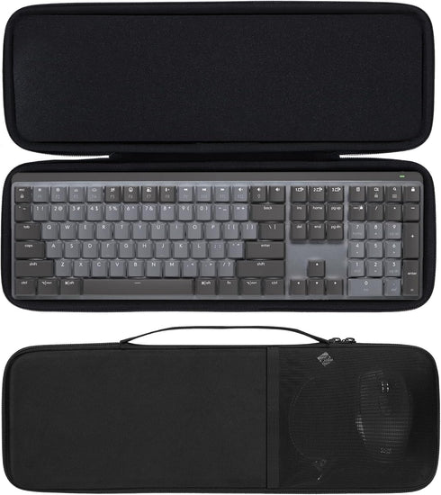 Hard Case Compatible with Logitech MX Mechanical Wireless Keyboard - Protection for Lighting Performance Keyboard