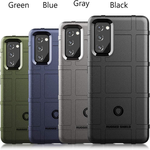 Sucnakp Heavy Duty Case for Galaxy S20 FE - Impact Resistant Protective Cover in New Blue