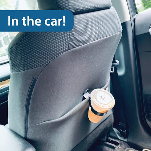 Travel Accessory Airplane Drink or Phone Holder (Blue)