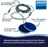 CozyPhones Sleep Headphones - Over Ear Headphones from Ultra Thin Cool Mesh Wired for Side Sleepers, Meditation