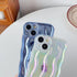 Caseative Water Ripple Pattern Soft Case for iPhone 11 (Light Pink)