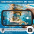 for iPhone 15 Case, IP68 Full-Body Rugged Waterproof Shockproof Protective Cover, Built-in 6H Screen Protector,