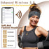Sleep Headphones Headband Wireless for Sleeping Side Sleepers - Adjustable Bluetooth Headphones for Women Men (Grey)