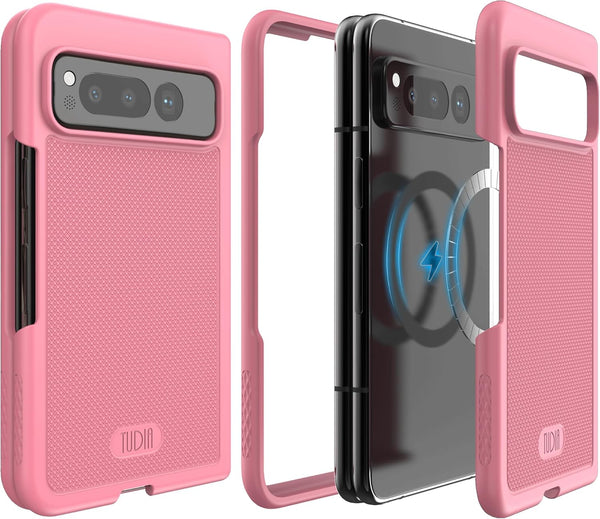 TUDIA MergeGrip V2 Ultra Slim Case for Google Pixel Fold (2023) - Magsafe Compatible, Lightweight, Scratch Resistant