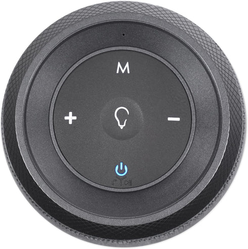 Rockville RockShip 50 Watt Portable Bluetooth Speaker with LED Lights and Radio