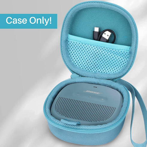 Hard Case Compatible with Bose SoundLink Micro Bluetooth Speaker (Blue Case)