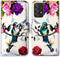 Case for Galaxy A52 5G, Hummingbird in Flowers Leather Flip Phone Case Wallet Cover with Card Slot Holder, Kickstand