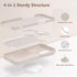 GONEZ iPhone 15 Pro Max Case - Liquid Silicone, Magsafe Compatible, 2X Camera & Screen Protectors, Soft Anti-Scratch