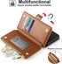 Antsturdy 12 12 6.1",Light Compatible with iPhone Wallet Case,RFID Blocking PU Leather Phone Case Women Men Kickstand