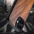 JuBeCo 16, 6.1 inches, Wooden Phone Case is Suitable for iPhone Unique Natural Wood Grain and Color, Magnetic Wireless