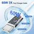 USB C to USB C for Apple iPhone 15 Charger Cable, 3-Pack 3ft Fast Long Charging Cord for iPhone 15/Pro/Plus