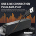 KASOHQEE 3.5mm USB Computer Speakers,Pc Speakers for Desktop,Stereo Sound & Rich Bass,with Aux-in,Bluetooth,TF Card