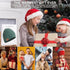 Bluetooth Beanie, Bluetooth 5.2 Wool Hat, HD Stereo, 24 Hours Playtime, Built-in Microphone, Men's/Women's Christmas