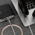 GEEKRIA Apollo Silver-Plated Upgrade Audio Cable – Compatible with Sennheiser HD620S, HD599, HD598 Headphones, 2.5mm