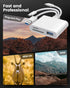BKYMPR 3 1 SD Card Reader for iPhone iPad Mac, Lightening & USB-C & USB-A in Memory SD Card Adapter, Support