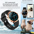 Smart Watch for Men Women, 360 x 360 Smartwatch, Fitness Tracker, 1.32" Full Touch Color Screen