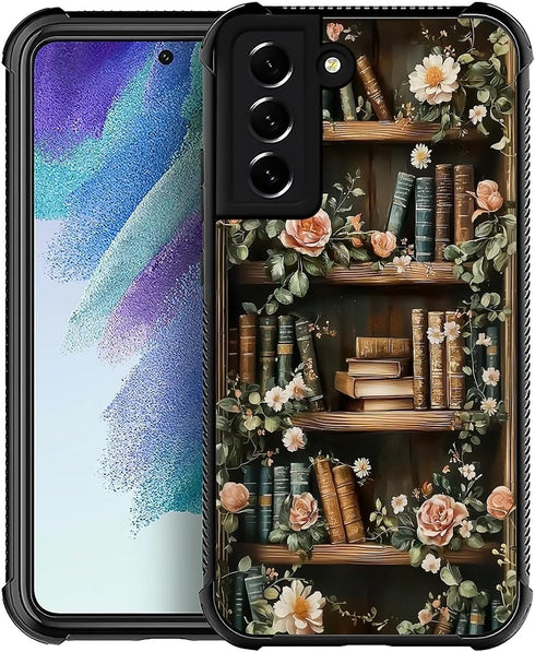 SKAMIX for Samsung Galaxy S22 Case,Soft Silicone Shockproof Bumper Camera Protection Phone Case-Vintage
