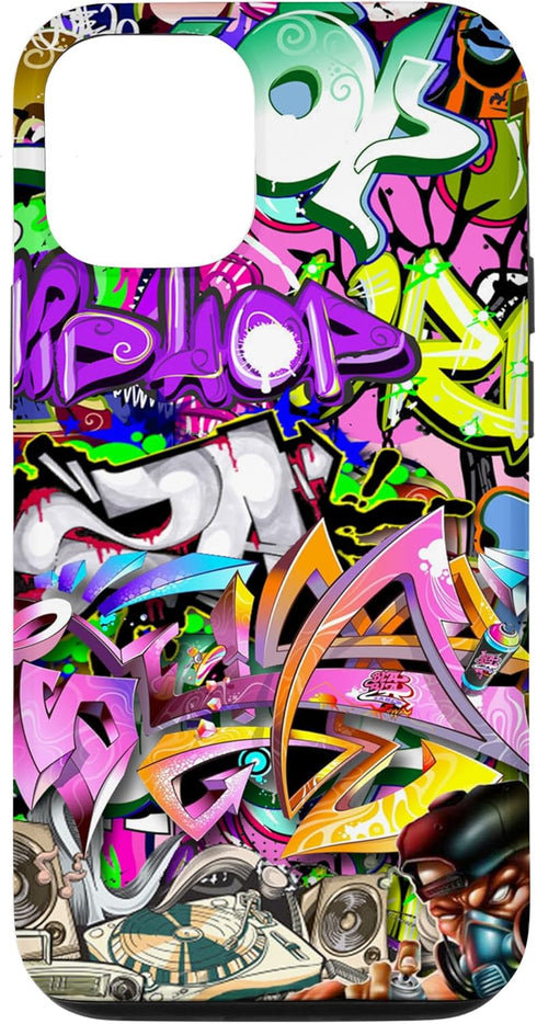 Graffiti Street Art Colorful Urban Hip Hop Case for iPhone 12/12 Pro