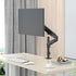 Rosewill Single Adjustable Monitor Arm Desk Mount Fits 15-32 inch Screen, Holds 19.8lb,