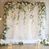 Tulle Backdrop Curtain with Lights String 10FT X 10FT White Sheer Tulle