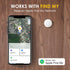 Key Finder 4 Pack with 4 Waterproof Keychains, Bluetooth Tracker & Locator for Keys, Luggage, Remotes, Long Battery