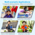 PROGRACE Kids Waterproof Camera for Boys, Gifts for Age 3-14, Underwater Video Camera with Card