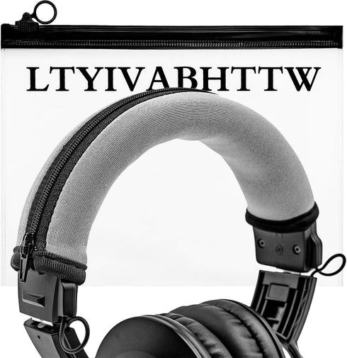 Replacement Headband Cover for ATH M50X M50 M40X M40 M30X M20X Headphones, Silver