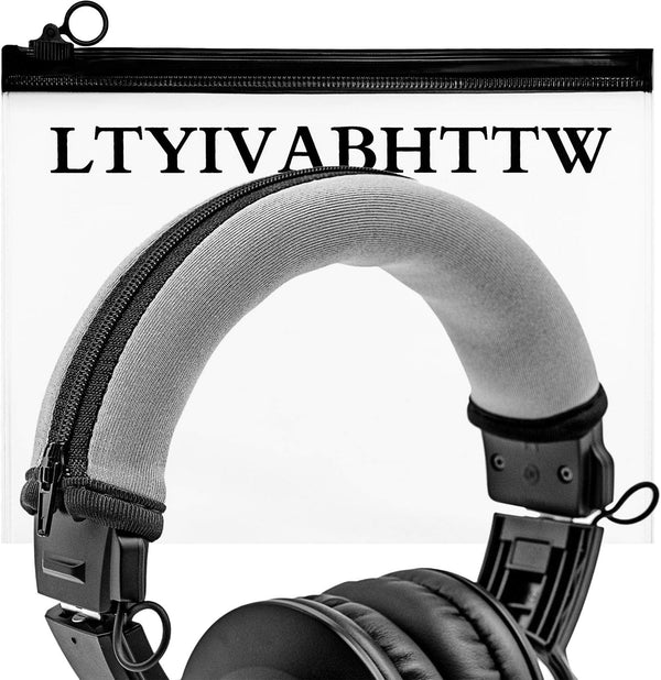 Replacement Headband Cover for ATH M50X M50 M40X M40 M30X M20X Headphones, Silver
