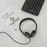 Egghead Over-Ear Kids' Stereo Headphones with 3.5mm Audio Jack and 4'3" Cord, Adjustable for Kids, Black