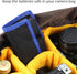 DSLR Camera Battery Holder/Pouch/Case/Bag (4 Pocket) for AA, LP-E6, LP-E8, EN-EL14, NP-FW50 Batteries (2Pcs)