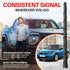 Votex 8" Universal Short Rubber Spiral Antenna Kit Enhanced Reception, Carwash Proof, Flexible and Durable with Tuned