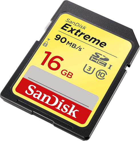 Extreme SDHC 16GB Class 10 Memory Card - 2-Pack
