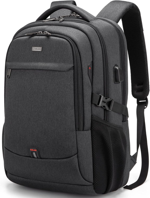 DUSLANG 17 Inch Laptop Backpack for Travel Water Resistant College Backpack for