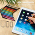 Outus 120 Pieces Universal Capacitive Stylus Slim Digital Pen, 12 Colors Compatible with iPad, iPhone, Samsung, Tablet