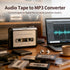 Gxyamen Cassette Cassette MP3 Tape Player Recorder, to Converter with Software, Compatible with Laptops and Personal