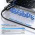 8K 2.1 10Ft, 48Gbps 8K@60Hz 4K@240Hz, 2.2&2.3, 3D, PS4/5/Xbox/TV/Monitor/Game HDMI Cable Fiber Optic HDMI Cable, Thin