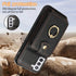 Asuwish Phone Case for Samsung Galaxy S22 Plus, Black, Wallet Cover with Screen Protector & Crossbody Strap