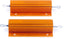 100 Watt 20 Ohm 5% Gold Wirewound Resistors, Electronic Aluminium Shell (Pack of 2)