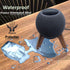 Real Wood Stand for HomePod Mini (2020), Wooden Tripod Holder with Metal Frame, Anti-Slip Silicone Pad (Walnut)