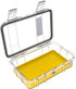 Pelican M50 Micro Case, Waterproof Dry Box for iPhone, GoPro, Camera, Camping, Fishing, Hiking, Yellow/Clear
