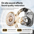 48h IPX6 Open Ear Earbuds Bluetooth Wireless Headphones with LED Power Display, Playtime, Waterproof Comfortable