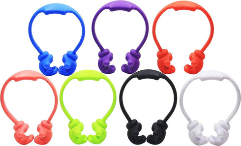 Honsky Thumbs-up Cell Phone Stand - Pack of 7, Universal Flexible Multi-Angle Holder in Assorted Colors