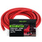GearIT 8 Gauge Wire (10ft - Red Translucent), Copper Clad Aluminum CCA, Car Audio Speaker Power/Ground