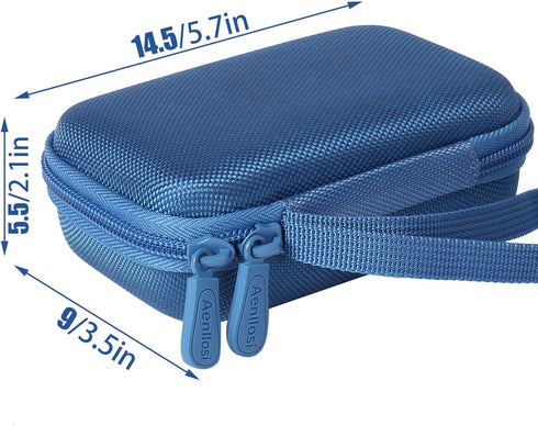 Aenllosi Hard Carrying Case for UCOMX Nano 3 in 1 Wireless Charger (Blue, Case Only)
