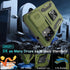 DEERLAMN Galaxy S24+ Plus Case, Olive Green, Military Grade Shockproof, Slide Camera Cover & Screen Protector,