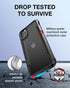 Raptic Shield for iPhone 11 Pro - Shockproof Clear Case, Military 10ft Drop Tested, Durable Aluminum Frame,
