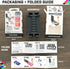 DeskBrick by CordBrick, Black Heaviest Weighted Cord Organizer for Desktop, Phone Stand & Cable Management Gift