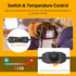 250mm 3.15 Inch (80mm) Astromania Dew Heater for Telescope DSLR Camera Lens, DC Lens Heater Warmer Stepless Temperature